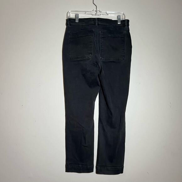 Everlane Women's Black Straight Leg Jeans - Picture 3 of 11